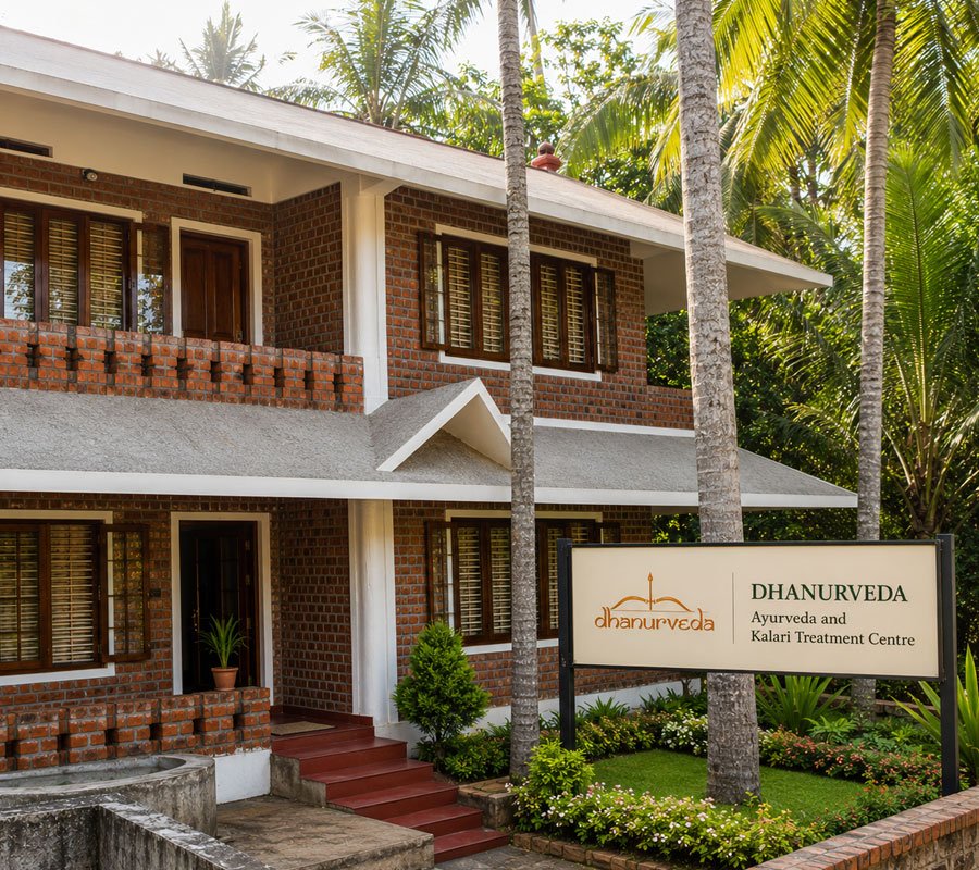 dhanurveda building